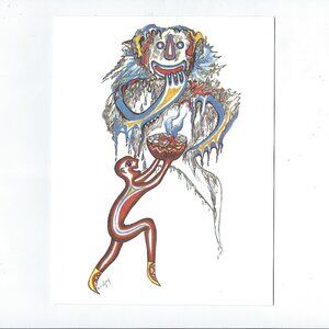 Daphne Odjig Indigenous Art Christmas Greeting Cards - Set of 10